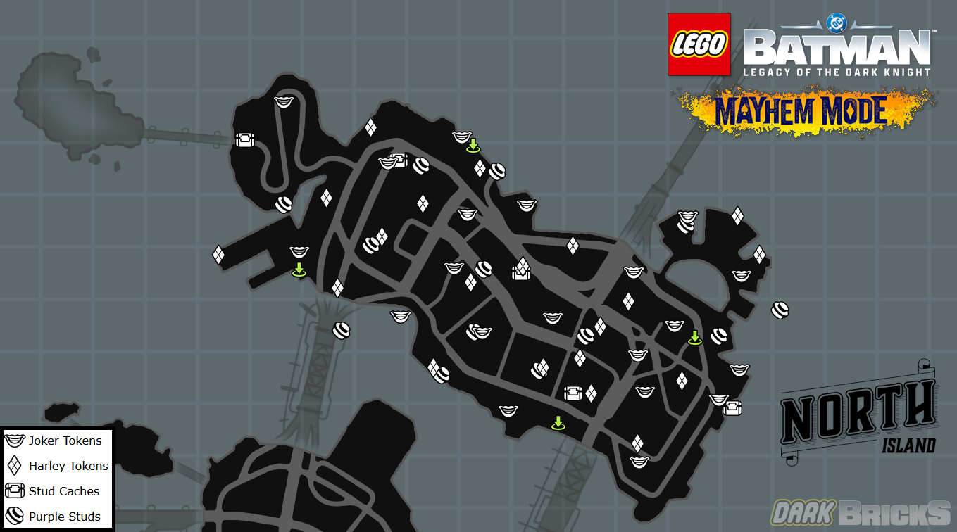 Mayhem Mode Collectibles Map Mayhem Mode Collectibles Map