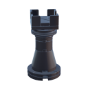 Chess Rook (Black)