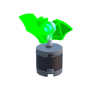 Neon Bat-Symbol